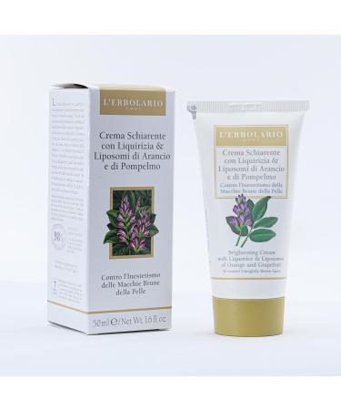 L'Erbolario Brightening Cream - Radiant Skin Face Cream with Vitamin C for Dark Spots - Paraben Free Moisturizer - 1.6 oz - Buy Online on GoSupps.com