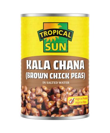 3 x Tropical Sun Kala Chana 12 x 400g