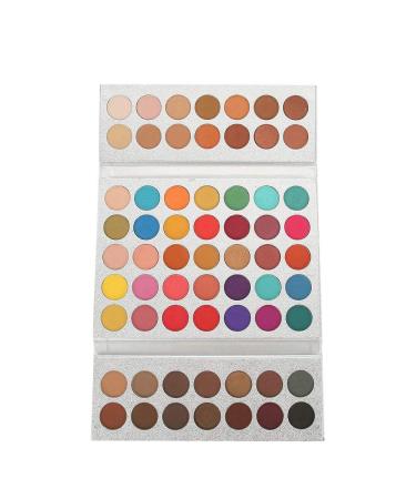 Beauty Glazed 63 Colors Pearlescent Matte Eyeshadow Eye Cosmetics Make up Palettes Cosmetic Glitter Eye Make up Tool