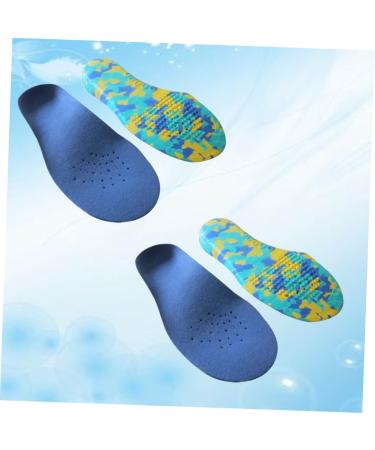 GLEAVI Kids Shoe Inserts - 4 Pairs Arch Support Orthotic Insoles for Foot Cushioning & Comfort | Camouflage Design - Ideal for Children s Athletic Shoes - Buy Online on GoSupps.com