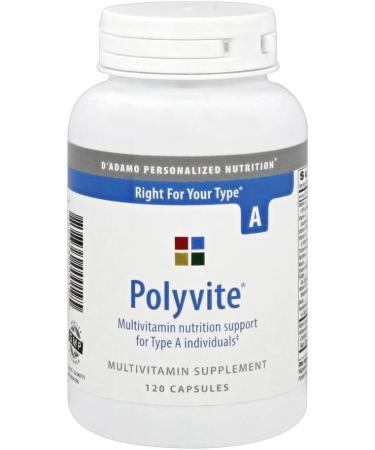 D'Adamo Polyvite A 120 - Personalized Nutrition Supplement - Buy Online on GoSupps.com
