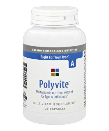 D'Adamo Personalized Nutrition Polyvite A 120 Count