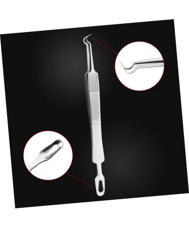 Healeved 9 Pcs Clip Pimple Extractor Kit Comedone Extractor Tweezers Stainless Steel 1 count (Pack of 1) - Buy Online on GoSupps.com