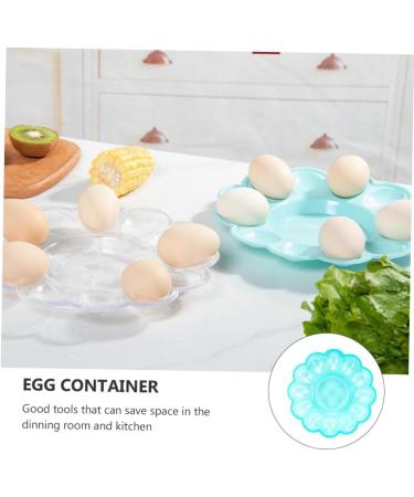 Yardenfun 4pcs Color Carrier Kitchen Cooker Easter Dish Fridge Keeping Fish Party Round Reusable Holder - Buy Online on GoSupps.com