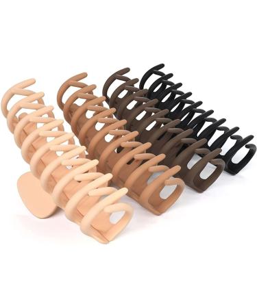 Grehge - 8 Piece Hair Clips (Neutral Tones) - Buy Online on GoSupps.com