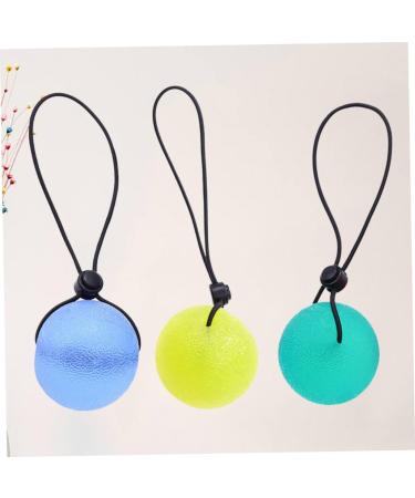 JECOMPRIS 6 STK Hand Trainer Massage Balls - Silicone Hand Exercise & Decompression Toys for Wrist Strengthening - Perfect for Fitness & Rehab - Buy Online on GoSupps.com
