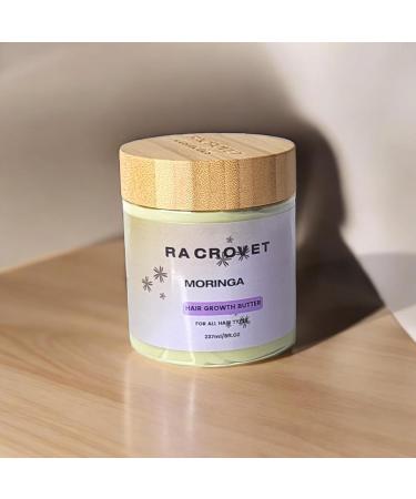 Moringa Hair Growth Butter - 8 fl oz | Nourishing Formula for All Hair Types | Boost Shine & Strength - Buy Online on GoSupps.com