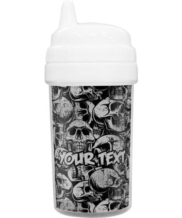 YouCustomizeIt Skulls Toddler Sippy Cup (Personalized)