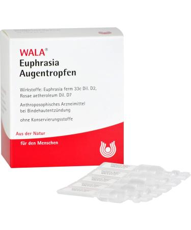 Buy Wala Heilmittel GmbH Euphrasia Eye Drops | 30x0.5 ml - Natural Relief for Eye Irritations | International Shipping Available - Buy Online on GoSupps.com