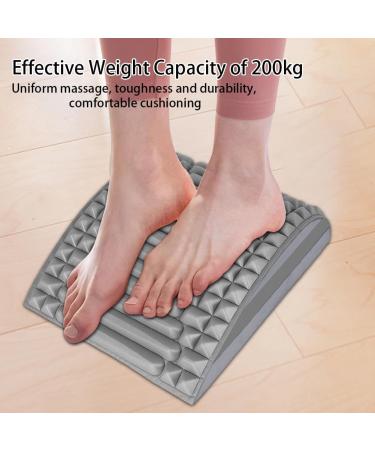 Lomug 2-in-1 Neck & Back Extensor | Back Massage Device & Stretcher for Pain Relief - Gray - Buy Online on GoSupps.com