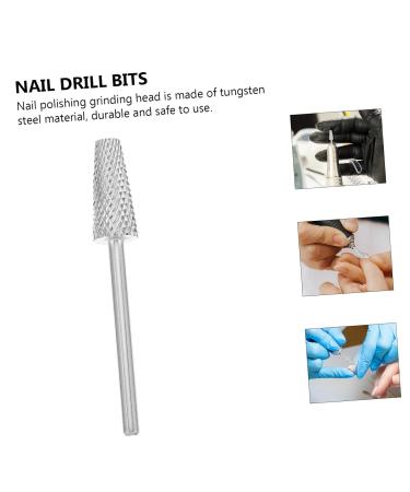 Gogogmee Nail Polisher Nails Gel Remover Manicure Nail Carbide Drill Bit Manicure File Bits Gel Polishing Head Nail Drill Bit Electric Tool Nail Art Drill Bits Nail Gel Tools Tungsten Steel 1 - Buy Online on GoSupps.com