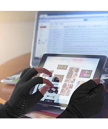 Arthritis Gloves Relief Rheumatoid Pain Carpal Tunnel Computer Typing Compression Gloves Daily Work Hand Joint Pain Relief Black L Black Large - Buy Online on GoSupps.com