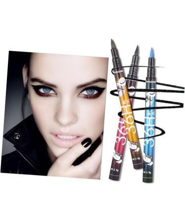 Mipcase Liquid Liner 3pcs Waterproof Eyeliner Pencil Colored Eyeliners Eyeliner Waterproof Pen Make up Liquid Eyeliner 1 count (Pack of 1) As Shownx3pcs - Buy Online on GoSupps.com