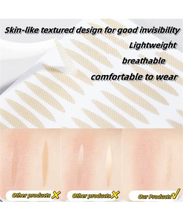 Buy 4 Boxes Invisible Eyelid Tape - Instant Lift for Saggy & Hooded Eyes Breathable & Waterproof - Includes Fork Rods & Tweezers - Buy Online on GoSupps.com