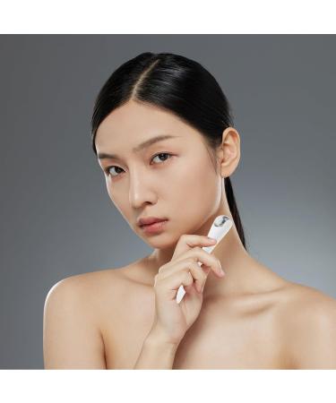 Healeved Stainless Steel Ice Roller Facial Eye Massage Roller Skin Care Tool with Plastic Handle for Puffiness Relief Tighten Pores - Buy Online on GoSupps.com