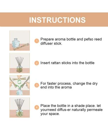 Hossian Natural Rattan Wood Reed Diffuser Sticks - 7 Inch (Pack of 100) - Buy Online on GoSupps.com