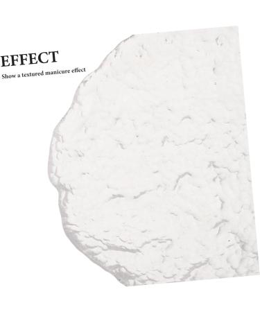 BELLIFFY Nail Polish Palette Clear Glass Nail Art Palette with Luxury Frosted Texture Compact Portable Design for Professional Nail Art for Home or Travel 950X950X040CM - Buy Online on GoSupps.com