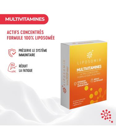 Prescription Nature Liposomalia Multivitamin Capsules Made in France 30 Capsules - Buy Online on GoSupps.com
