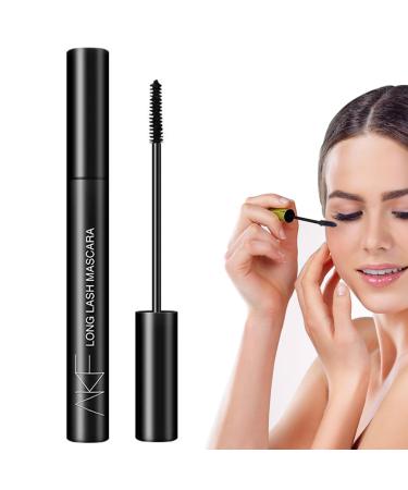 Primer Mascara Sweat Resistant Non-Greasy Primer Mascara Longwearing | Eye Makeup for Working Dating Home Traveling Gathering Littryee Slim Makeup 01# Black