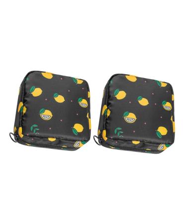 Gleavi 2st Storage Pocket Travel Make-Up Set Travel bag For women women's bandage storage storage wallet cosmetic bag delicacy of periodic orcessor bag female accessory