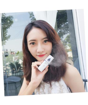 PLAFOPE 2pcs Face Sprayer Makeup Brishes Handy Facial Sprayer for Eyelash Extensions Nanometer Sprayer White - Buy Online on GoSupps.com