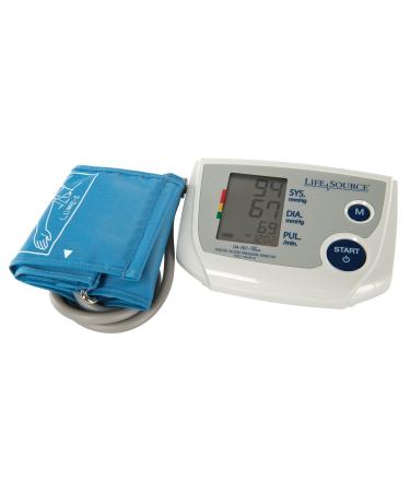 A & D Engineering Lifesource W64603 One Step Auto Inflate Large Cuff with Memory Bp Monitor Grade: 1 to 12 Age: 8 Height 4 Wide 5.25 Length
