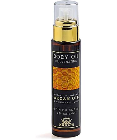 Diar Argan REJUVENATING BODY OIL pure argan with honey 50 ml - Buy Online on GoSupps.com