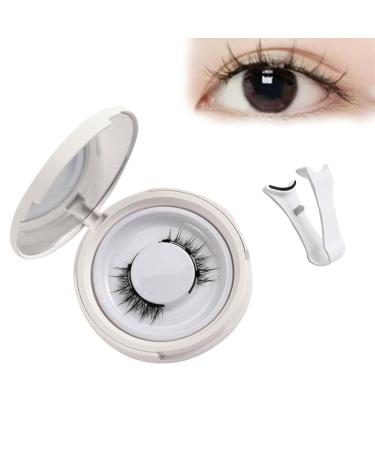 Icerostma Magnetic Eyelashes Icerostma Reusable Magnetic Lashes Icerostma Magnetic Eyelashes With Applicator Magnetic Eyelashes Without Eyeliner Or Glue (Little devil)