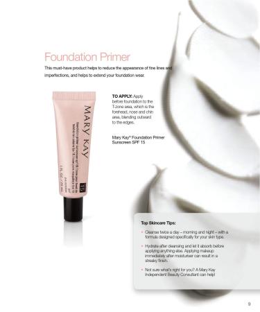 Mary Kay Foundation Primer SPF 15 - Broad Spectrum Sunscreen - Buy Online on GoSupps.com