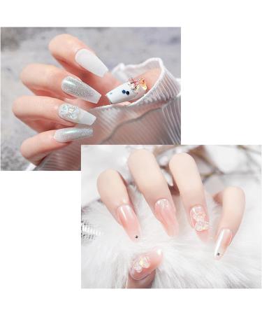3D Bear Resin Nail Art Manicure Decorations Crystal Rhinestones Set Bears Nail Beads Accessories Ornaments for Women Girls 12 Colours 60 Pieces - Buy Online on GoSupps.com
