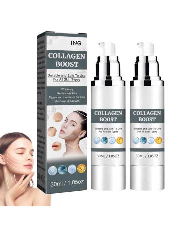 SBTRKT Voletas Collagen Boost Anti-Aging Serum Anti-Wrinkle and Brightening Skin Serum Advanced Anti-Wrinkle Serum Reduce Wrinkles Moisturizing Serum Face Serum with Vitamin C Dark Spot Corrector