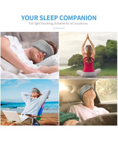 FRESHME Pure Handmade Cotton Sleep Mask - Adjustable Comfortable Eye Blinder for Men Women | Ideal for Sleeping, Travel, Office, Nap | Zero Pressure Eye Shade - Buy Online on GoSupps.com