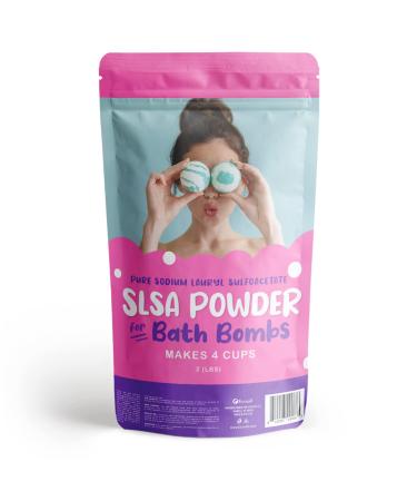 SLSA Powder for Making Bath Bombs - Pure Sodium Lauryl Sulfoacetate - 2 lbs