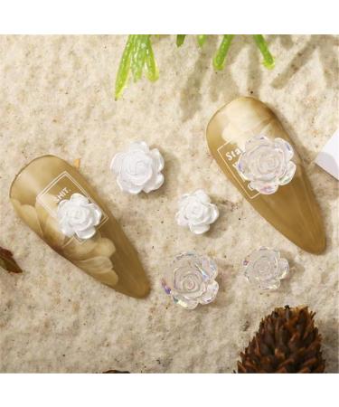 TQUXNGA Exquisite Craftsmanship Camellia Nail Art Decorations in Various Styles Take Your Manicure to the Next - Buy Online on GoSupps.com
