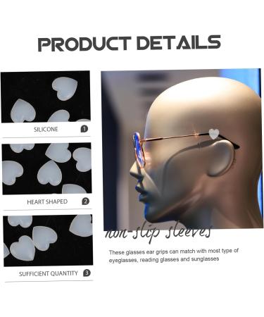 Lurrose Silicone Ear Hooks 10 Slipproof Sleeves for Glasses Anti-Slip Handles & Accessories - Buy Online on GoSupps.com
