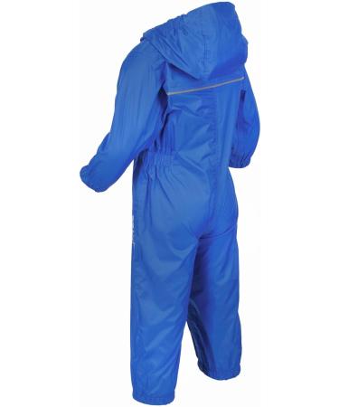 Regatta Kids Puddle Iv All-in-One Suit, Blue, 2-3 Years - Unisex | Waterproof & Durable - Buy Online on GoSupps.com