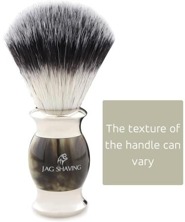 Jag Shaving Jags Lee Razor Brush - Elegant Wooden Handle Synthetic Silver Tip Perfect for Your Shaving Routine | International Shipping Available - Buy Online on GoSupps.com