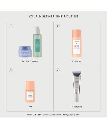 Naturium Multi-Bright Advanced Serum Exfoliating Skincare for Radiant Glow with L-Arginine Lactic & Glycolic Acid 30 mL / 1.0 fl oz - Buy Online on GoSupps.com