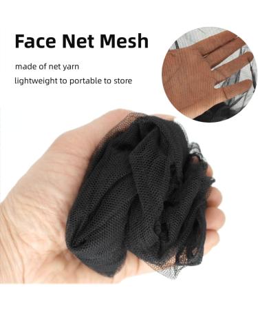 Midge Head Net Set with Storage Bag - Nylon Face Net for Outdoor Activities - Buy Online on GoSupps.com
