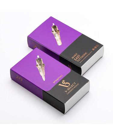 EZTAT2 Tattoo Cartridge Needles Liner 3RL - Professional V Select 0.30mm Tattoo Needles - 100 Count - For Permanent Makeup & Scalp Hair Tattoos - Buy Online on GoSupps.com