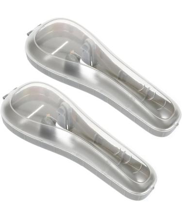 Minkissy 4-Piece Razor Storage Box | Plastic Anti-Rust Protection for Hairdressers & Electricians | Portable Travel Case - Buy Online on GoSupps.com