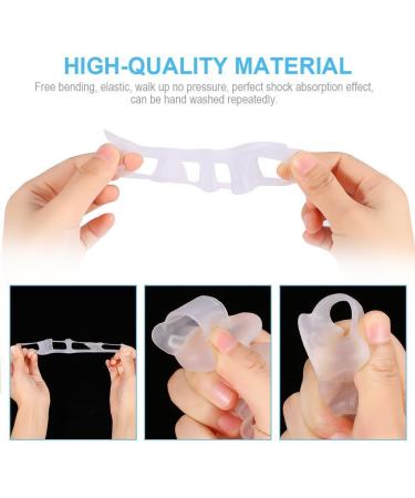 Soft Silicone Gel Toe Separator for Hallux Valgus Relief - Bunion Spreader for Men & Women | International Shipping Available - Buy Online on GoSupps.com