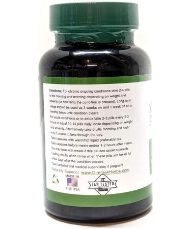 Dimmak Herbs Blood Purifier for Internal Cleansing & Detox | Promotes Liver and Kidney Health | Lab Tested Herbal Supplement - Buy Online on GoSupps.com