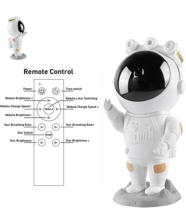 Galaxy Projector with Nebula Timer and Remote Control - Bedroom Aesthetics Night Light for Christmas and Birthdays - Buy Online on GoSupps.com