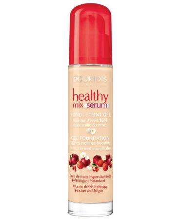 3x Bourjois Healthy Mix Serum Gel Foundation 51 Light Vanilla 30ml New & Sealed