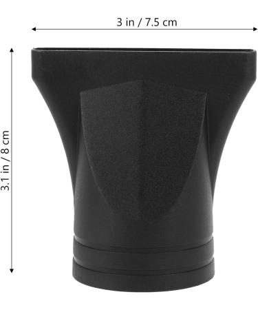 3pcs MAGICLULU Reusable Plastic Hair Dryer Nozzle Attachments - Blow Dryer Diffuser Replacement for Hair Styling - Buy Online on GoSupps.com