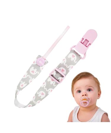 Aizuoni Pacifier Clip & Holder - Universal Anti-Drop Pacifier & Bite Ring Cord | Fits Most Pacifiers - Buy Now! - Buy Online on GoSupps.com