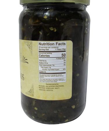 Buc-ees Candied Jalapenos 20 oz - Gluten Free, Resealable Jar - Buy Online on GoSupps.com