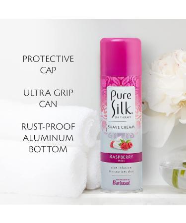 Silk Raspberry Mist Spa Therapy Shave Cream for Women - 7.25 Oz (Pack of 6) - Buy Online on GoSupps.com