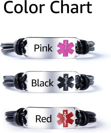 Personalized Caramel Sweet Life Medical Alert Bracelets for Women | Stainless Steel Emergency ID Wristband - Shop Internationally - Buy Online on GoSupps.com